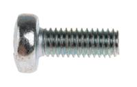 553-683 RS PRO Pozidriv M6 Pan Steel Machine Screws DIN 7985Z x 16.0mm