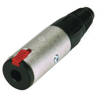 nj3fc6 Neutrik Jack Connector 6.35 mm Locking Jack Stereo Socket, 3Pole