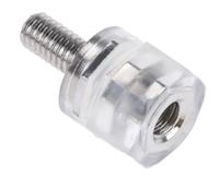 653-9548 RS PRO Standoff, M3 x M3 Thread, 7mm Body, Nylon, Male/Female, 6mm Stud