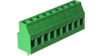 rnd-205-00294 RND RND 205 Series PCB Terminal Block, 9-Contact, 5.08mm Pitch, Through Hole Mount, 1-Row, Screw Termination