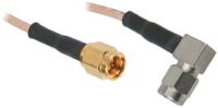 1337810-2 TE Connectivity 1337810 Series, 500 mm, RG316 Coaxial, Terminated 50 Ω