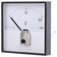 pd721mcs100v2-001 HOBUT Analogue Voltmeter DC, 56 (Dia.) mm