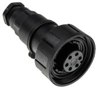 px0739s07 Bulgin Circular Connector, 6 Contacts, Cable, Standard Connector, Socket, Female, IP68, Standard Buccaneer Series