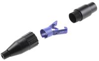 ac3fbj Amphenol Industrial Cable Mount XLR Connector, Female, 3 Way, Tin Plating