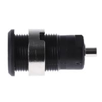 497049-21 Staubli Black Female Banana Socket, 4 mm Connector, Solder Termination, 24A, 1000V, Nickel Plating