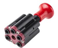 784-0076 RS PRO Push Pull 4/2 Pneumatic Manual Control Valve ACV Series, Push In 6 mm, 6mm, III B