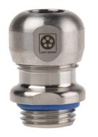 53806740 Lapp SKINTOP Series Metallic Stainless Steel Cable Gland, M16 Thread, 6mm min., 10mm max., IP69K