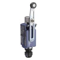 xckd3945p16ex Telemecanique Sensors XCKD Series Roller Lever Limit Switch, 2NC/1NO, IP66, IP67, DP, Zinc Alloy Housing, 600V ac Max,