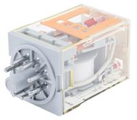 121-7832 RS PRO Plug In Power Relay, 240V ac Coil, 10A Switching Current, DPDT