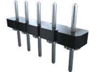 bbl-101-t-e Samtec BBL Series Pin Header, 1 Contact(s), 2.54 mm Pitch, 1 Row, Unshrouded