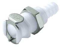 plc160-05 Colder Products Hose Connector, Straight Hose Tail Coupling 5/16in ID, 8.3 bar