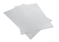 l6012-20 Avery Silver Adhesive Heavy duty Label Sheet, Pack of 20