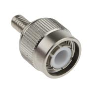 r143082000w Radiall, Plug Cable Mount TNC Connector, 50Ω, Crimp Termination, Straight Body