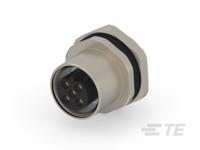 t4171310403-001 TE Connectivity Industrial Circular Connector, 3 Contacts, Panel, M12 Connector, Socket, IP67, B Code Series