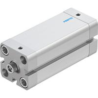 adn-25-80-i-p-a Festo Pneumatic Compact Cylinder - ADN-25-80-I-P-A 25 mm Bore, 80 mm ADN Series, Double Acting Acting