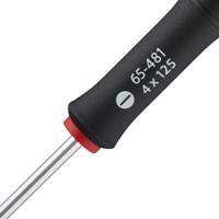 0-65-481 Stanley Flared  Screwdriver, 4 mm Tip, 125 mm Blade, 286 mm Overall