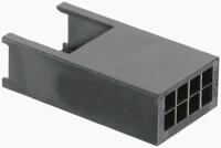 280631 TE Connectivity, AMPMODU MOD II Female Connector Housing, 2.54mm Pitch, 8 Way, 1 Row