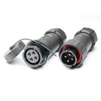 304-457 RS PRO Circular Connector, 4 Contacts, In-Line Cable Mount, SY21 Connector, Plug, Socket, Male/Female, IP68, SY21 Series