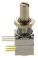 14921f0gjsx13103ka Vishay 149 10kΩ Rotary Potentiometer 2-Gang, Panel Mount (Through Hole), 14921F0GJSX13103KA