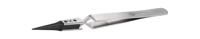 5xcprsa1 ideal-tek 130 mm, PEEK (Tip), Stainless Steel (Body), ESD Tweezers