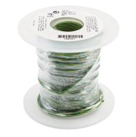 3055-gy005 Alpha Wire Hook-up Wire PVC Series Green/Yellow 0.82 mm² Hook Up Wire, 18 AWG, 16/0.25 mm, 30m, PVC Insulation, 3055