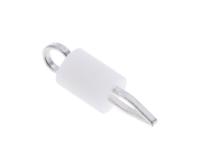 262-2040 RS PRO 1mm White Terminal Post