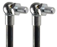 ssy8060600005 Camloc Steel Gas Strut, with Ball & Socket Joint, 464.0mm Extended Length, 200.0mm Stroke Length
