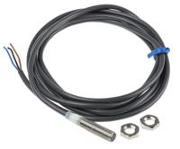 e2a-s08ks02-wp-b1-2m Omron Inductive Threaded Barrel Proximity Sensor, M8, 2 mm Detection, PNP NO, 12 → 24 V dc