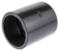 721910109 Georg Fischer Plastic Pipe Fitting, Straight Equal Socket, 40mm