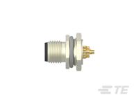 t4132012121-000 TE Connectivity Circular Connector, 12 Contacts, Front, M12 Connector, Plug, Male, IP67, M12 Series