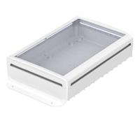 48328630hmt2 Bopla BoVersa Series White Polycarbonate General Purpose Enclosure, 323 x 185 x 76mm