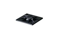 151-10913-qm40-pa66-bk HellermannTyton Black Cable Tie Mount 40 mm x 40mm, 8.4mm Max. Cable Tie Width