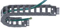 z1420380 Igus e-chain, Z14 Black Cable Chain - Flexible Slot, W37 mm x D25mm, L1m, 38 mm Min. Bend Radius, Igumid NB