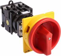 034128-t0-3-8342vsvb Eaton 6P Pole Panel Mount Isolator Switch - 20A Maximum Current, 6.5kW Power Rating, IP65