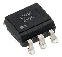 4n25s-ta1 Lite-On, 4N25S-TA1 DC Input Transistor Output Optocoupler, Surface Mount, 6-Pin PDIP