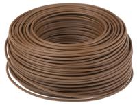 4726032 Lapp ÖLFLEX® H07Z-K 90° Series Brown 2.5 mm² Hook Up Wire, 13 AWG, 100m,
