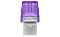 dtduo3cg3256gb Kingston DataTraveler microDuo 3C 256 GB USB 3.2 USB Flash Drive
