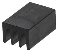 icksmda10 Fischer Elektronik Heatsink, Universal Rectangular Alu, 75K/W, 10 x 6.3 x 4.8mm, Conductive Adhesive, Conductive Foil