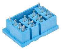 9614sma Finder 96 8 Pin 250V ac PCB Mount Relay Socket, for use with 56.34