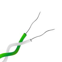 215-4898 RS PRO Type K Thermocouple Cable/Wire, 100m, Unscreened, PTFE Insulation, +260°C Max, 1/0.315mm