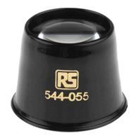 544-055 RS PRO Magnifier, 9X x Magnification, 29mm Diameter