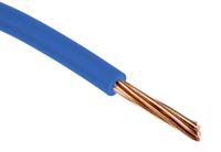 836-0805 RS PRO Blue 1.5mm² Hook Up Wire, 15 AWG, 27/0.25 mm, 100m, Polyolefin Cross-linked EI5, Type EI 5 to EN 50363-5