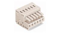 734-104 WAGO, 3.5mm Pitch, 734, 4 Way, , Pluggable Terminal Block, Plug, Cable Mount,