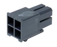 170001-0104 Molex, Mega-Fit Female Connector Housing, 5.7mm Pitch, 4 Way, 2 Row