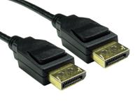 266-8476 RS PRO Male DisplayPort to Male DisplayPort, PVC  Cable, 8K, 3m
