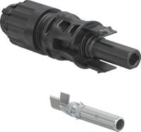 320316p0010 Staubli MC4-Evo 2 Series, Female, Panel Mount Solar Connector, Cable CSA, 4mm², Rated At 45A, 1.5 kV PV-KBT4