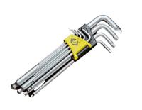 t4440m CK 9 piece L Shape Metric Hex Key Set, 1.5 → 10mm