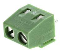 1729018 Phoenix Contact MKDSN 1.5/ 2 Series PCB Terminal Block, 2-Contact, 5mm Pitch, Through Hole Mount, 1-Row, Screw