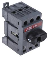 ot40f3-1sca104902r1001 ABB 3P Pole DIN Rail Non Fused Isolator Switch - 40A Maximum Current, 11kW Power Rating, IP20