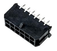 43045-1212 Molex Micro-Fit 3.0 Series Vertical Through Hole PCB Header, 12 Contact(s), 3 mm Pitch, 2 Row, Shrouded
